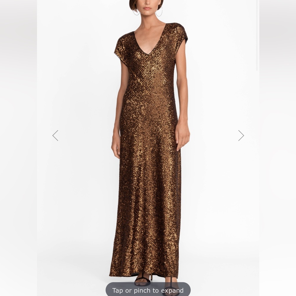 JOHNNY WAS TOTO SEQUIN MAXI DRESS